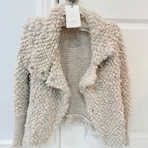 IRO Ivory Caty Jacket with Loop 36